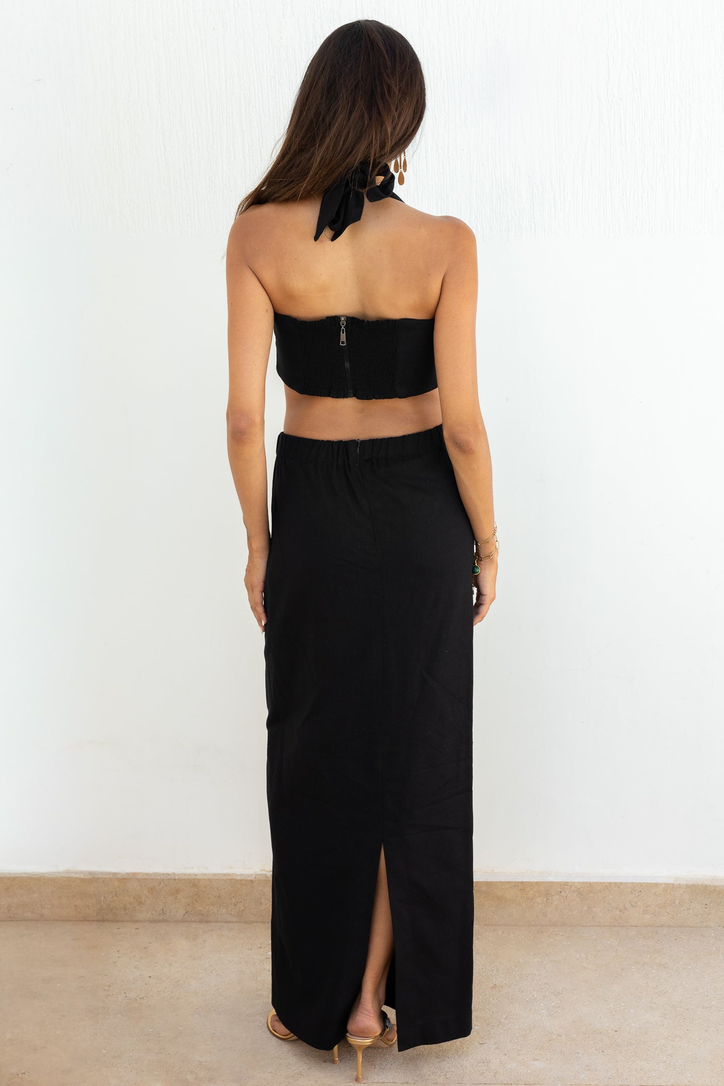 Sahara Linen Set (Black)