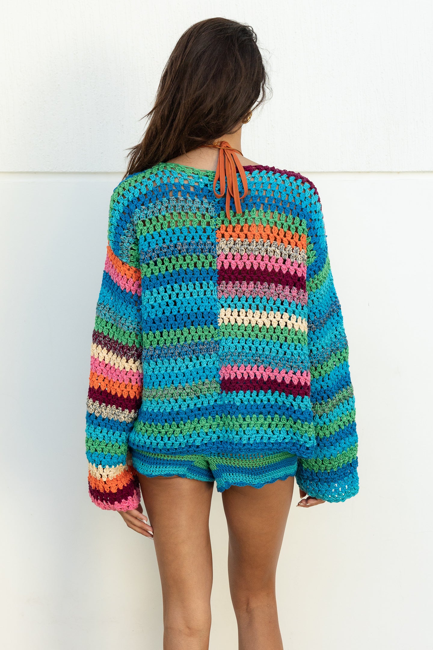 Tropique Crochet Knit Jacket