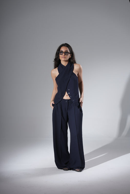 Moni Set - Navy Blue