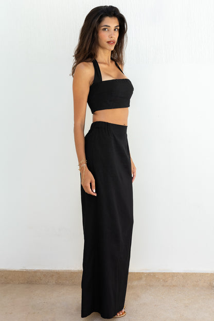 Sahara Linen Set (Black)