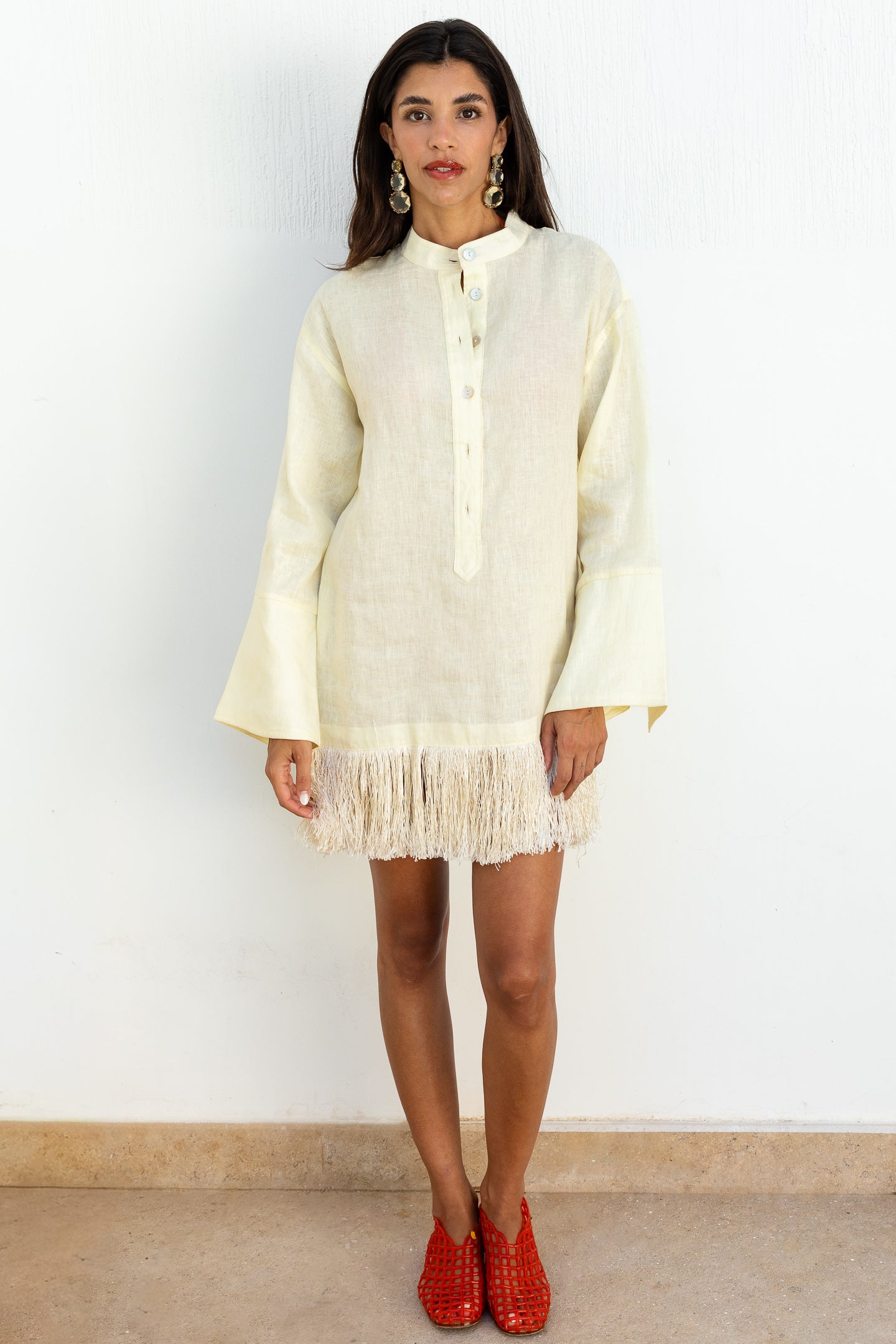Palma Linen Tunic Dress