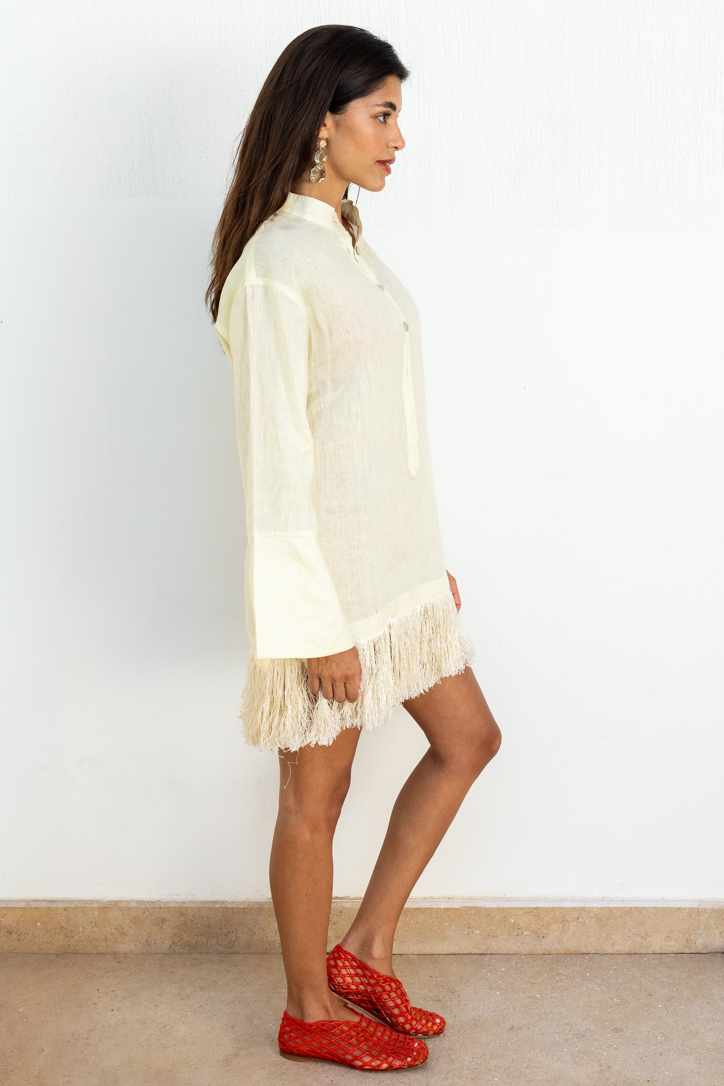 Palma Linen Tunic Dress