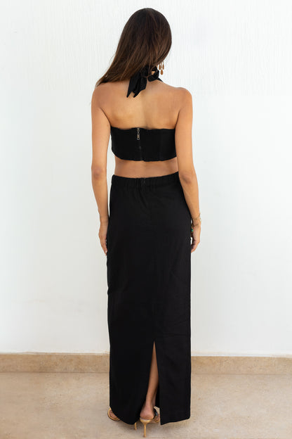 Sahara Linen Set (Black)