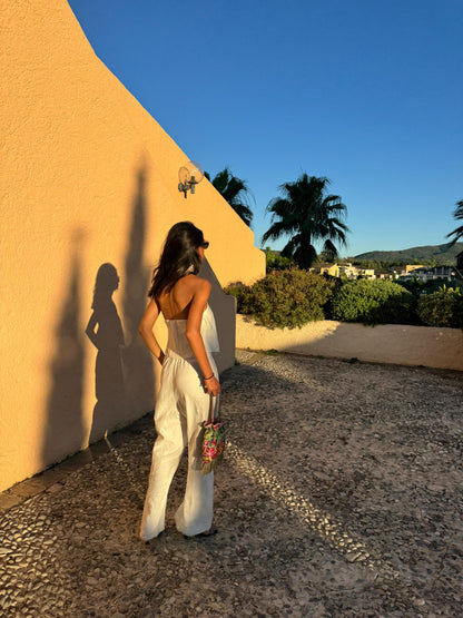 Moni Linen Set (Off White)