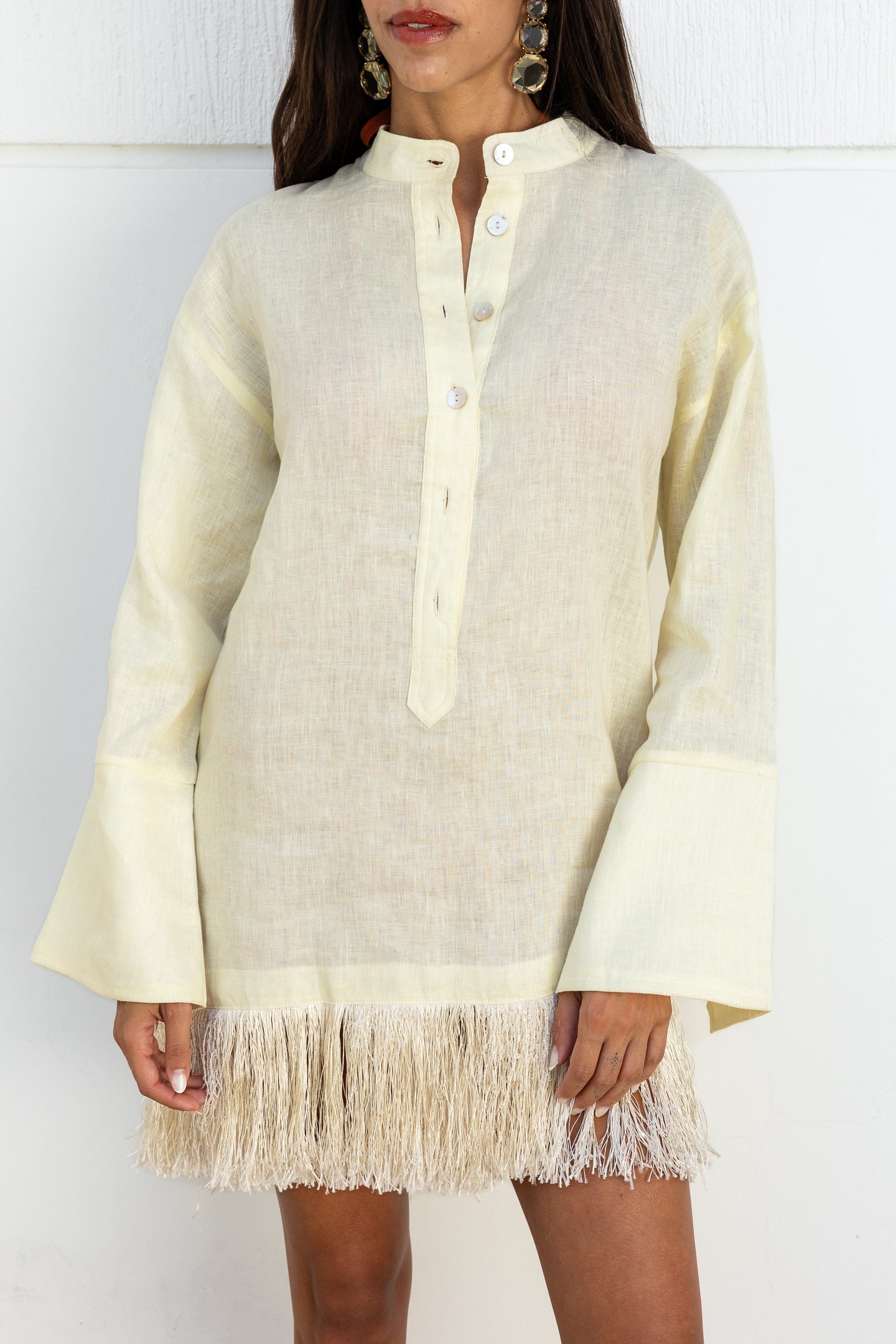 Palma Linen Tunic Dress