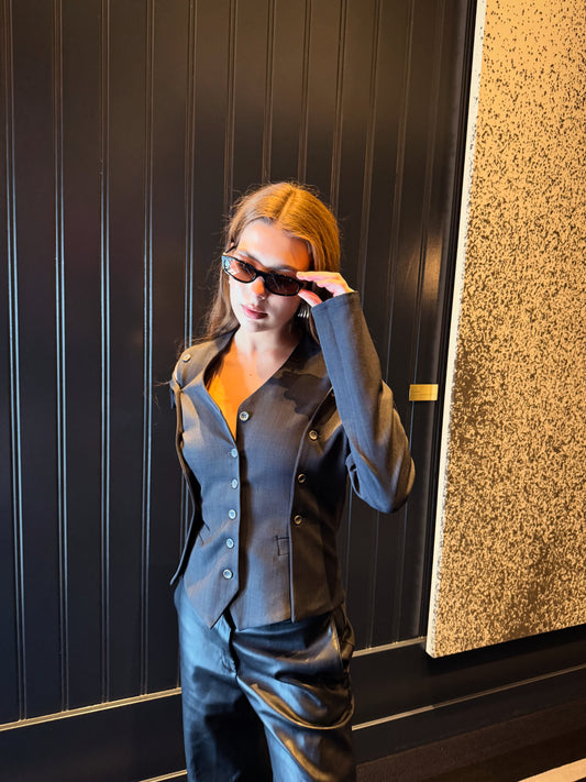 2-in-1 Deconstructed Blazer